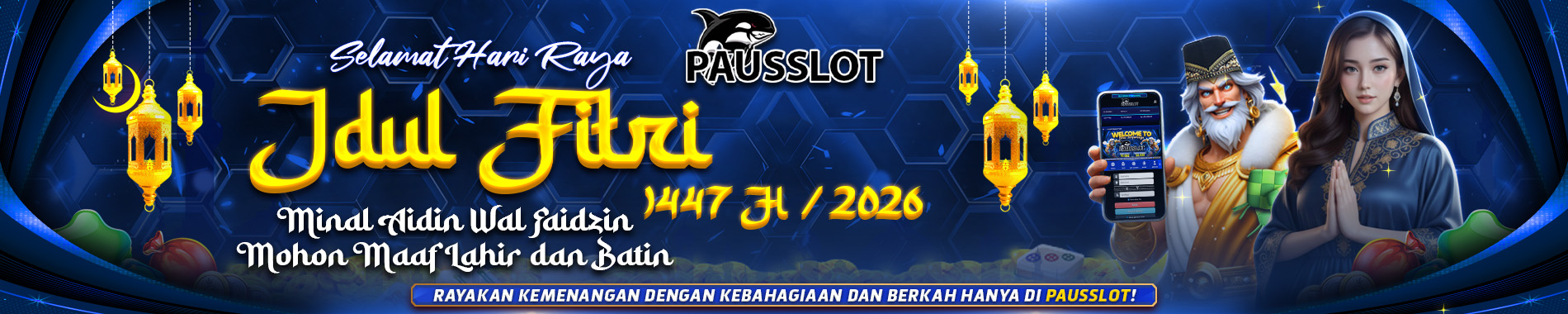 SLIDE BANNER HARI RAYA IDUL FITRI 2026 DESKTOP